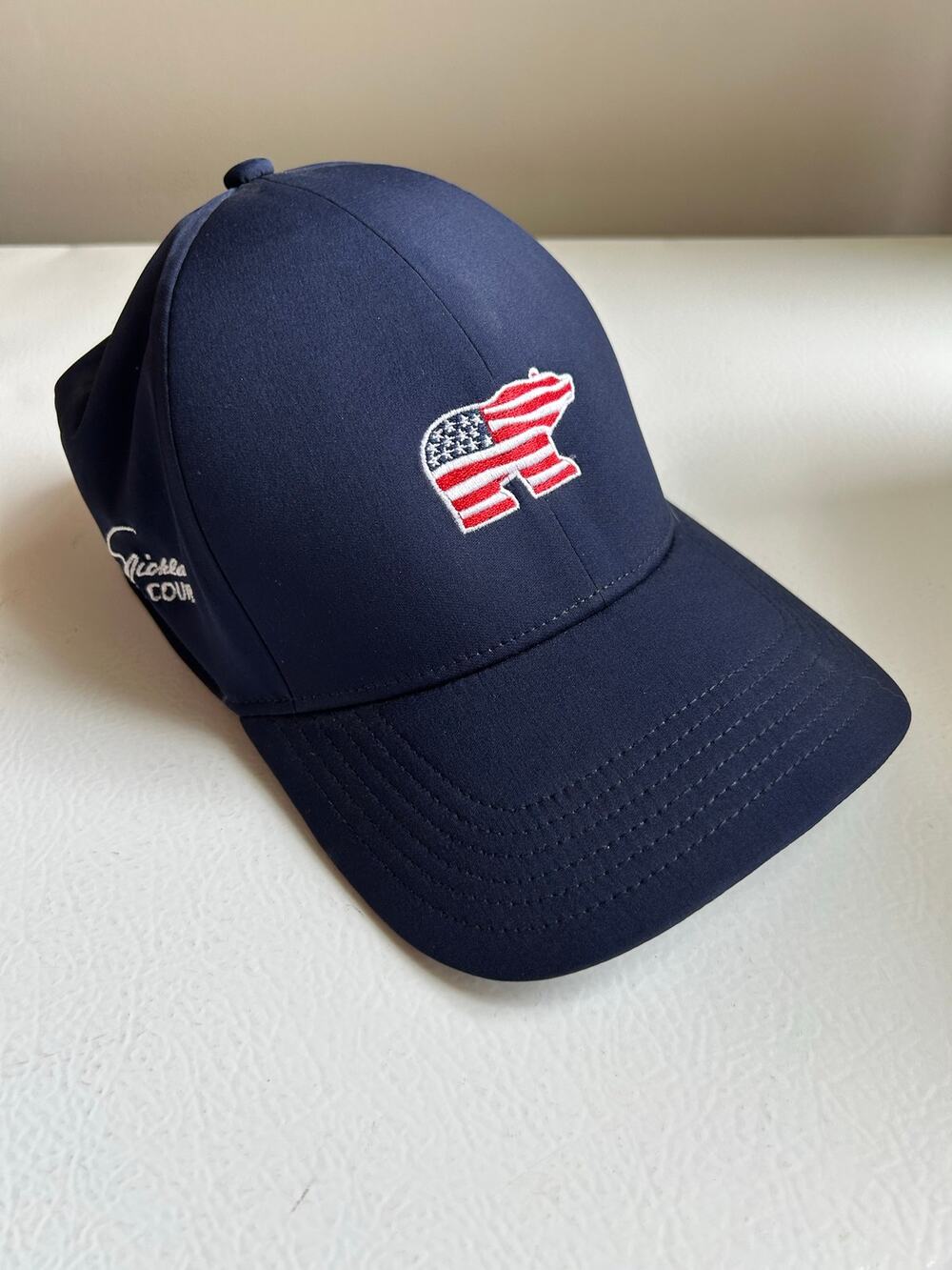 Jack Nicklaus USA Bear Golf Hat manufactured from Ahead Men’s Sz L/XL